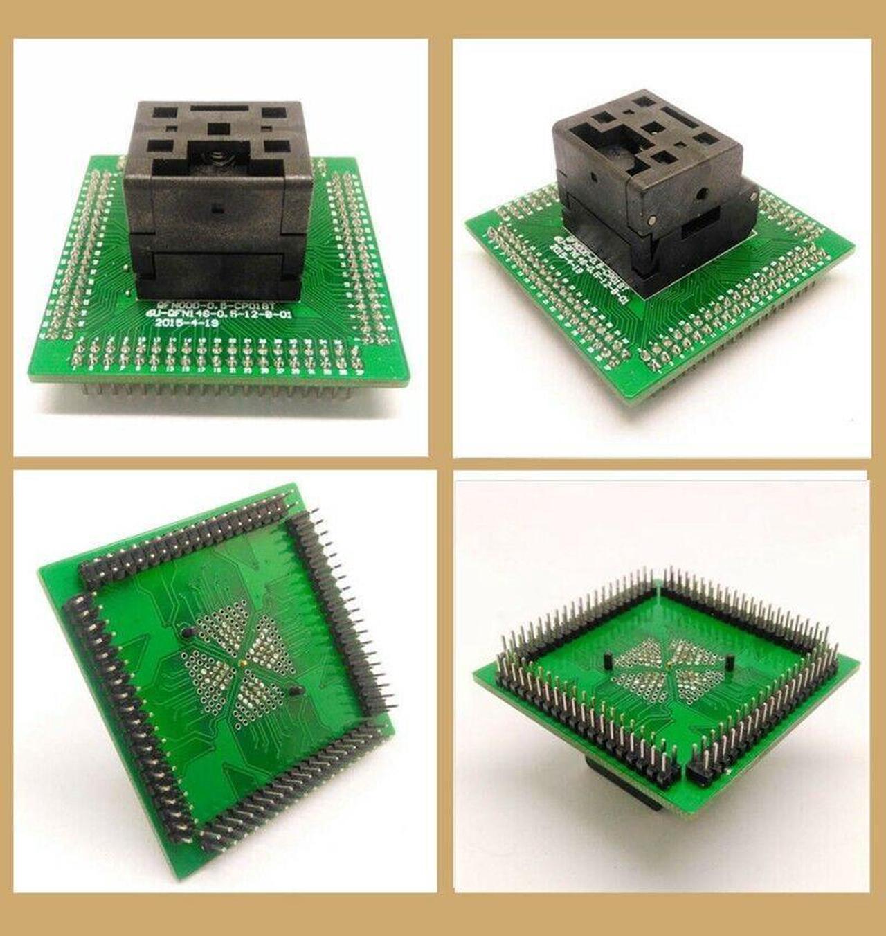 Alt view image 4 of 6 - For NEW QFN64 to DIP64 IC Test Socket Programming Adapter for QFN64 MLF64 MLP64
