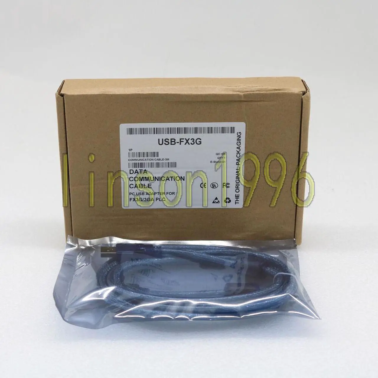 Main image of For new For Mitsubishi FX3G/FX3GA series PLC programming cable USB-FX3G FAST SHIP