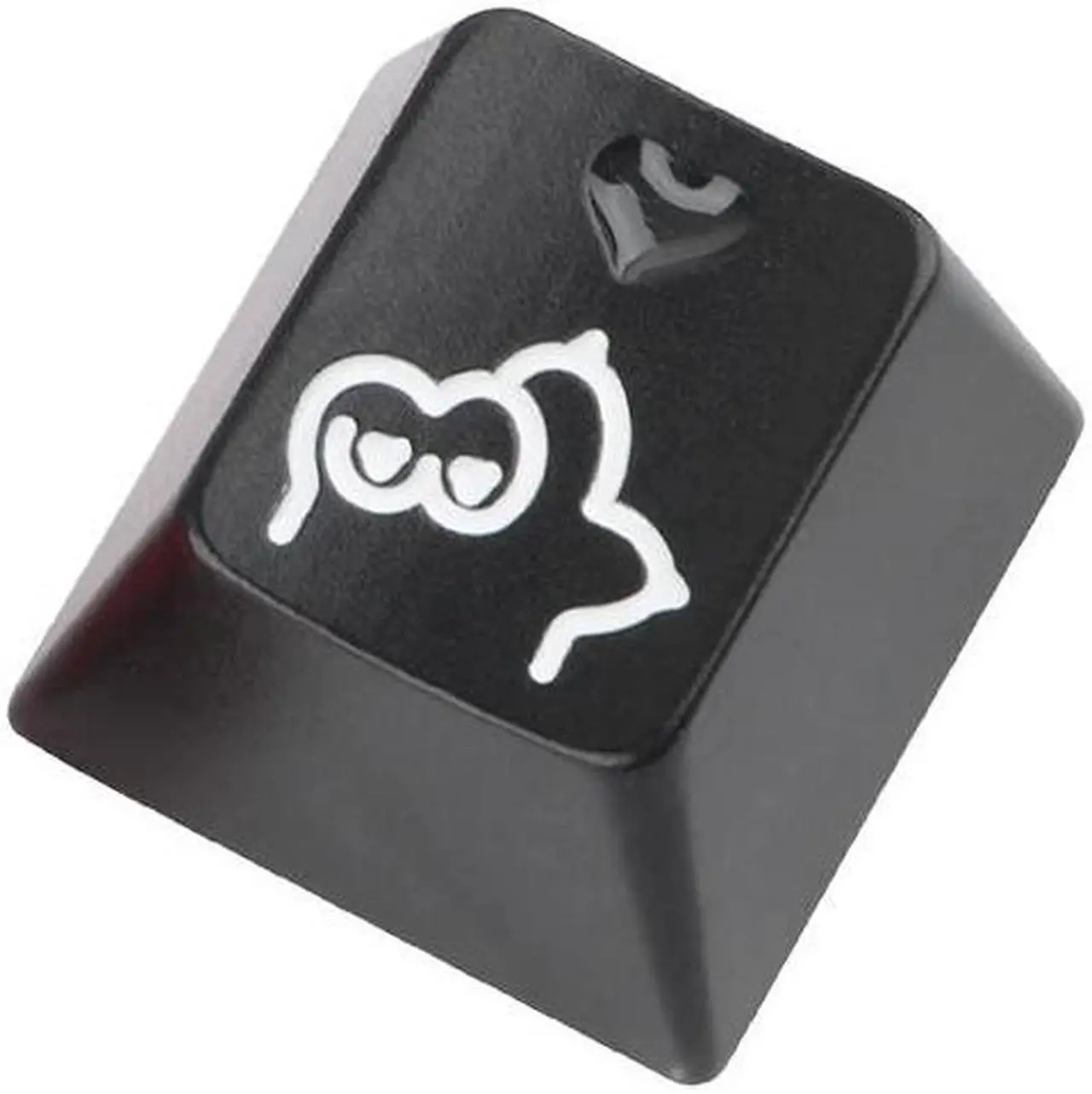 Alt view image 5 of 6 - 1 pc Cat Paw Mechanical Keyboard Keycap Aluminum Alloy CNC Anod Metal Transparent Backlit Cherry Profile ESC Personality Game PC