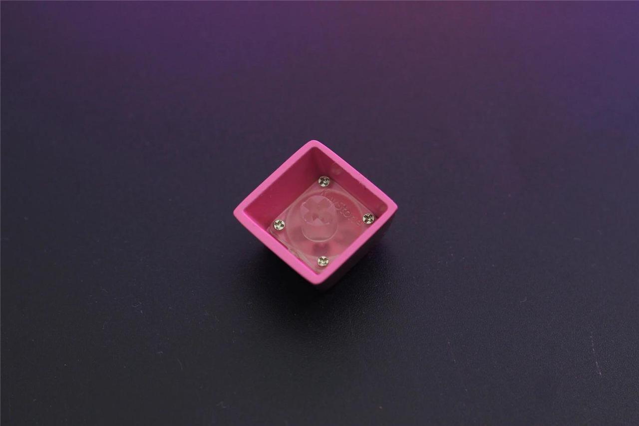 Alt view image 6 of 6 - Mechanical Keyboard Artisan Keycaps Keystone 1 PC Cherry Blossoms Personality Zinc Aluminum Alloy R4 Height Customize DIY