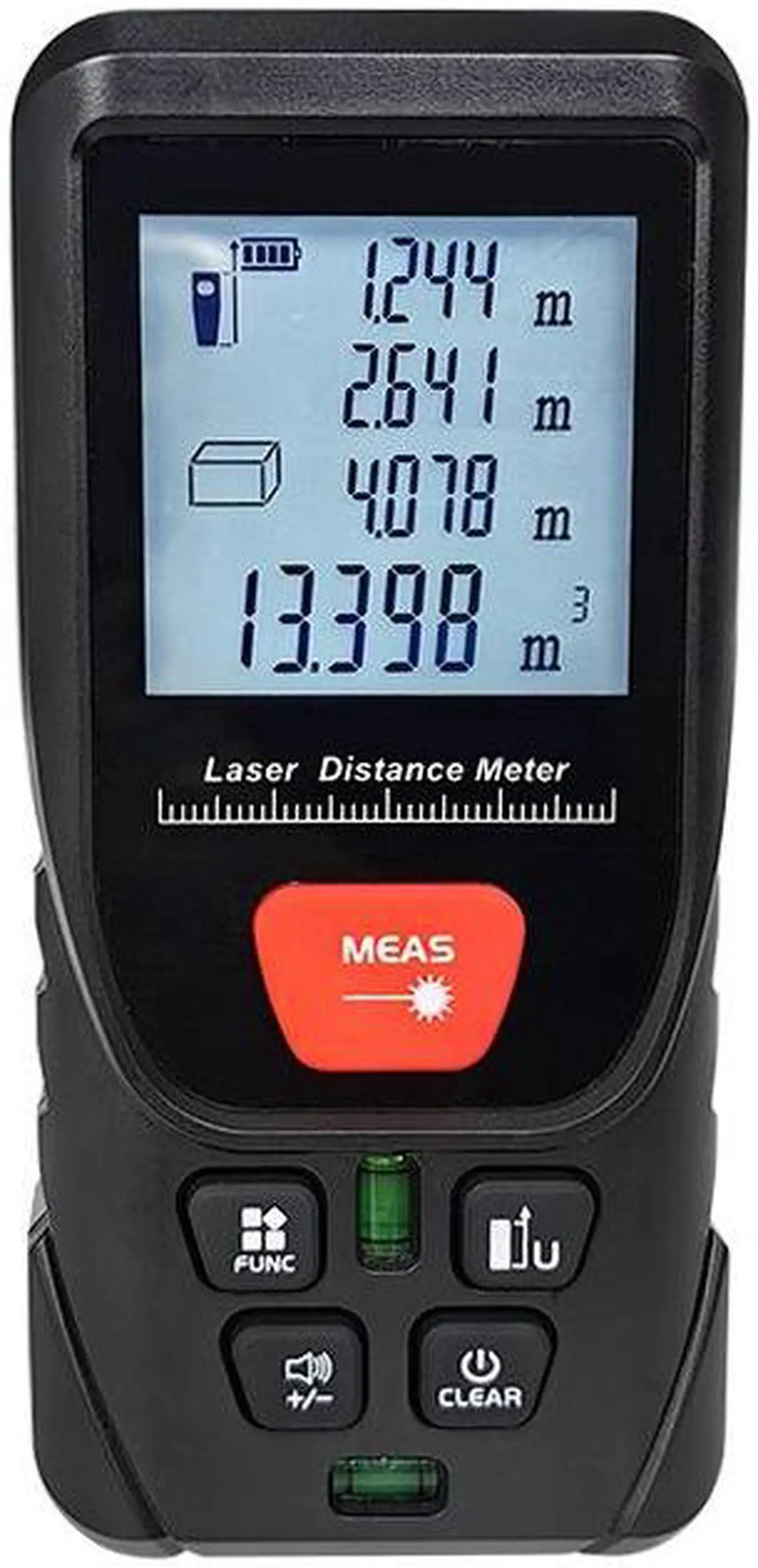 Alt view image 5 of 5 - Available laser rangefinder Handheld infrared measuring electronic ruler millimeter measuring room instrument measuring instrument