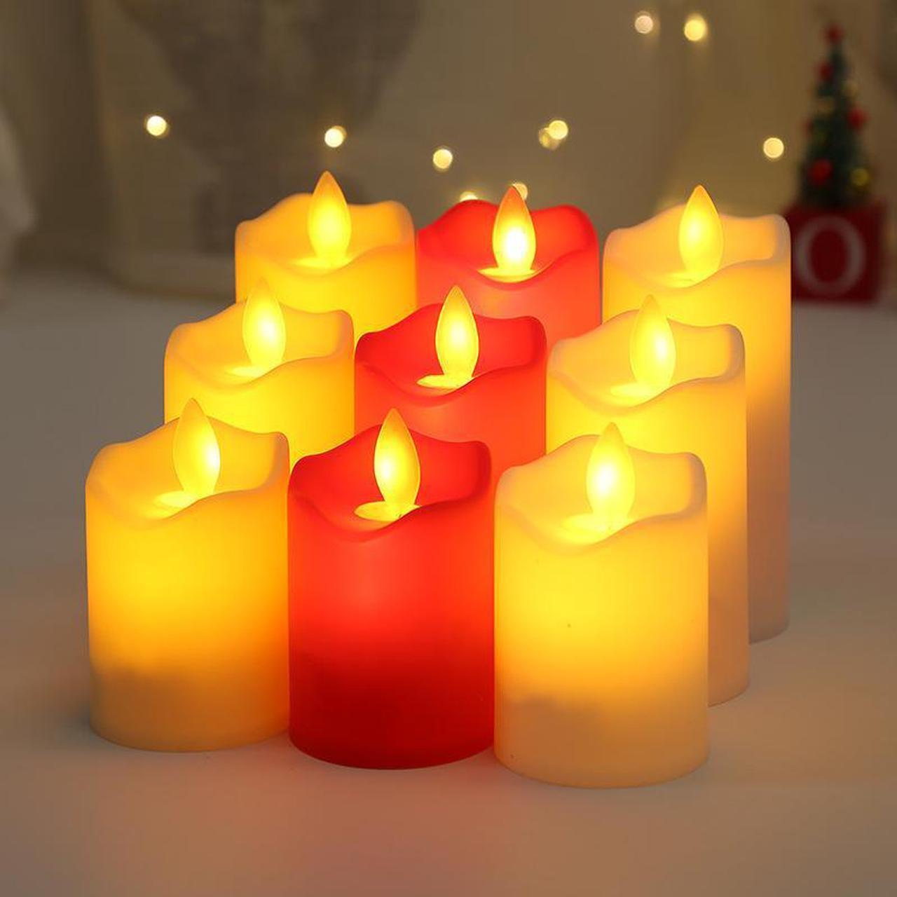 Main image of 1 Pcs Cross-border LED electronic candle rocking wedding wedding party birthday decoration props creative simulation candle light