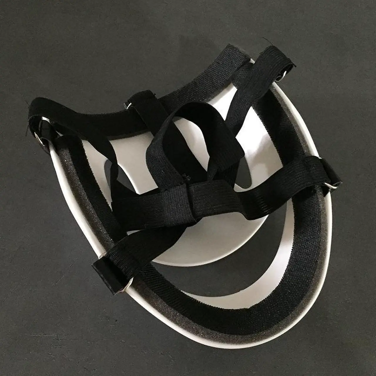 Alt view image 3 of 5 - 1 Pcs Sky invasion mask Comic cosplay Sniper Mask Full face horror mystery smiley face white mask man
