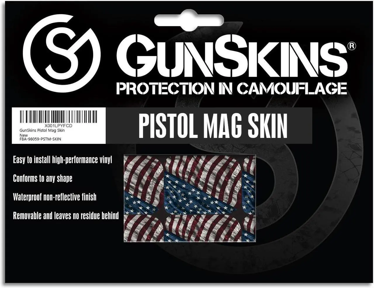 Alt view image 3 of 4 - GunSkins Pistol Mag Skin for Airsoft - 6 Pack (Proveil Victory)