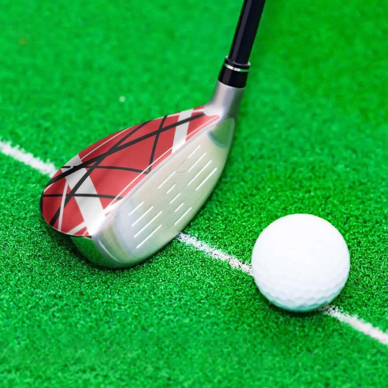 Alt view image 4 of 6 - ParSkins Right-Handed Fairway Wood Skin (Frankie)