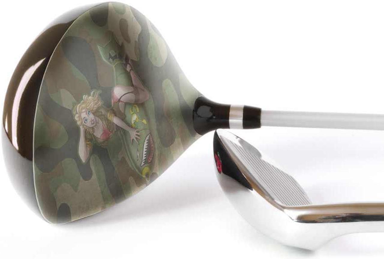 Alt view image 3 of 6 - ParSkins Right-Handed Fairway Wood Skin (Bombshell Blonde)
