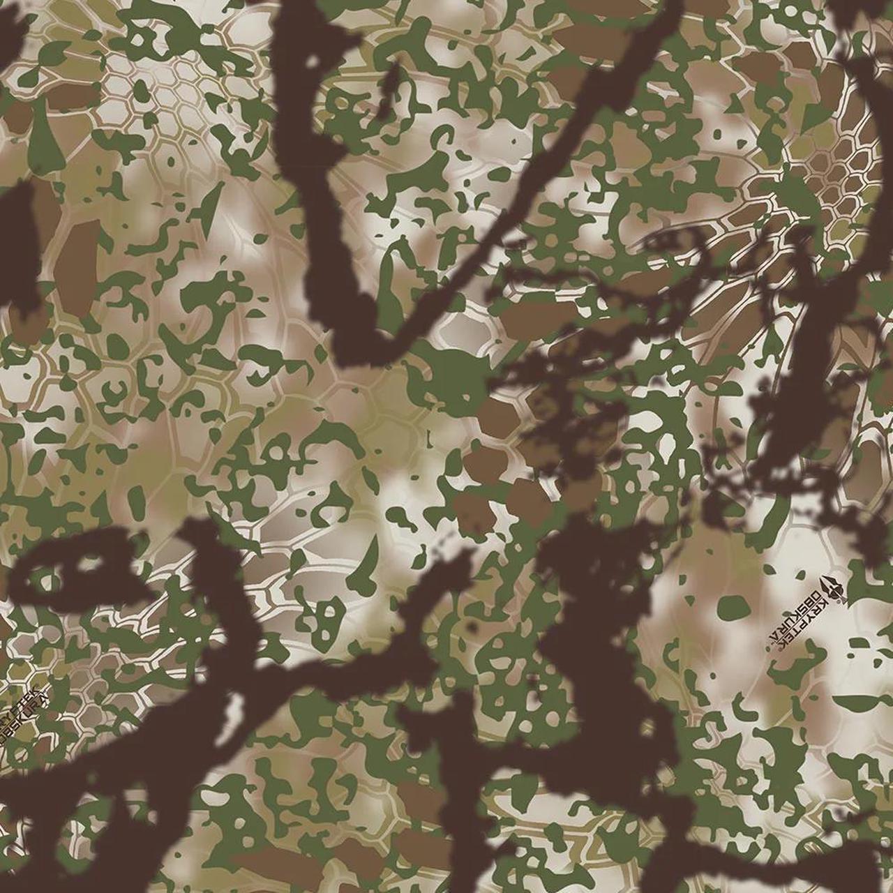 Alt view image 4 of 4 - GunSkins Rifle Skin Pre-Cut Vinyl Wrap for Airsoft Ruger Precision AEG Gun (Kryptek Obskura Transitional)