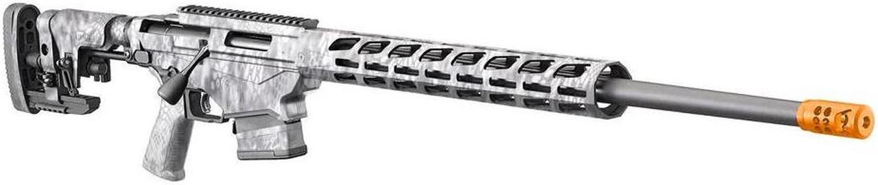 Main image of GunSkins Rifle Skin Pre-Cut Vinyl Wrap for Airsoft Ruger Precision AEG Gun (Kryptek Wraith)
