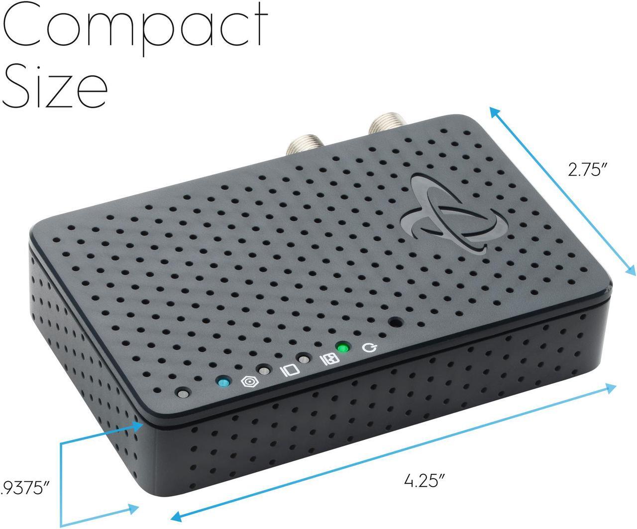 Alt view image 6 of 7 - Hitron Bonded MoCA 2.5 Network Adapter for Ethernet Over Coax (2-Pack) | 1 Gbps Ethernet, 2.5 Gbps Over existing Coax Cables | Ideal Backbone for Home Mesh WiFi, Streaming, and Gaming | HT-EM4