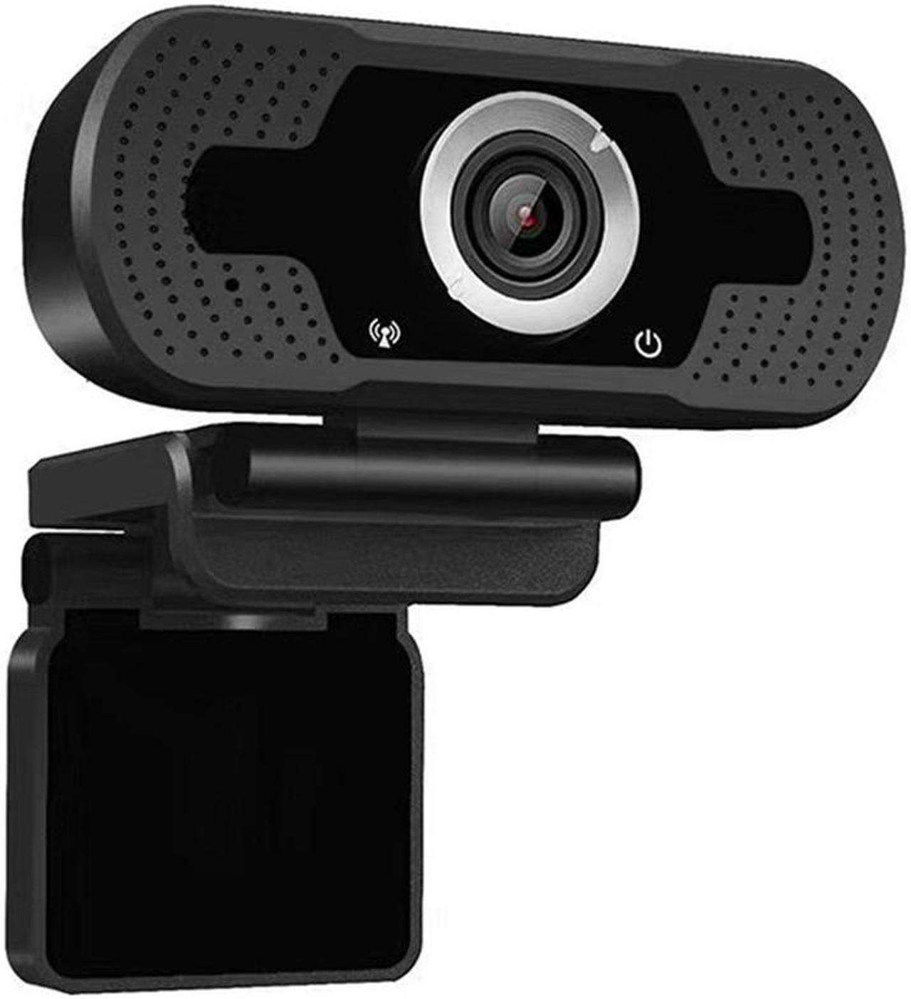 1080P HD Webcam Desktop Laptop Computer PC Camera Built in Microphone Clip-On Video Conferencing Video Calling Web Cam