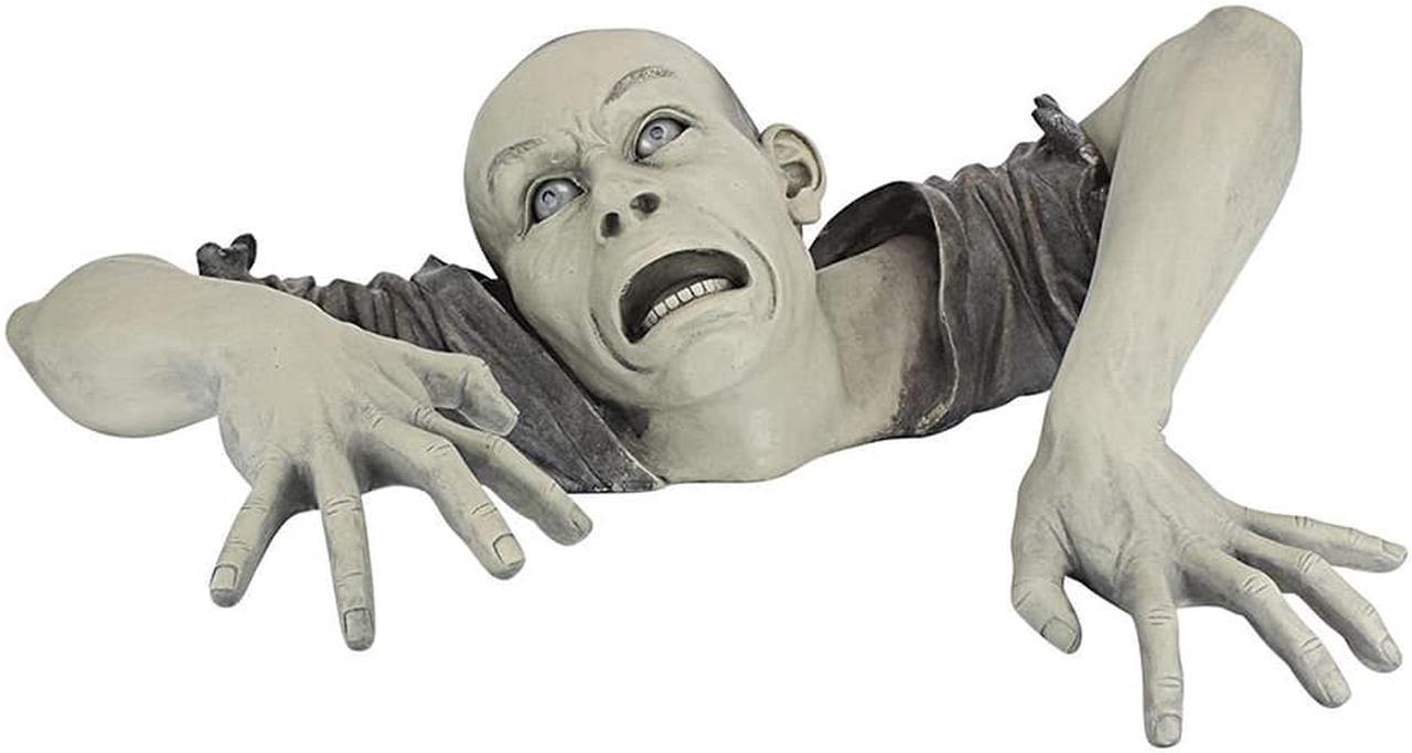 20x8x7cm Halloween Crawling Zombie Horror Props Outdoor Statue Garden Decoration