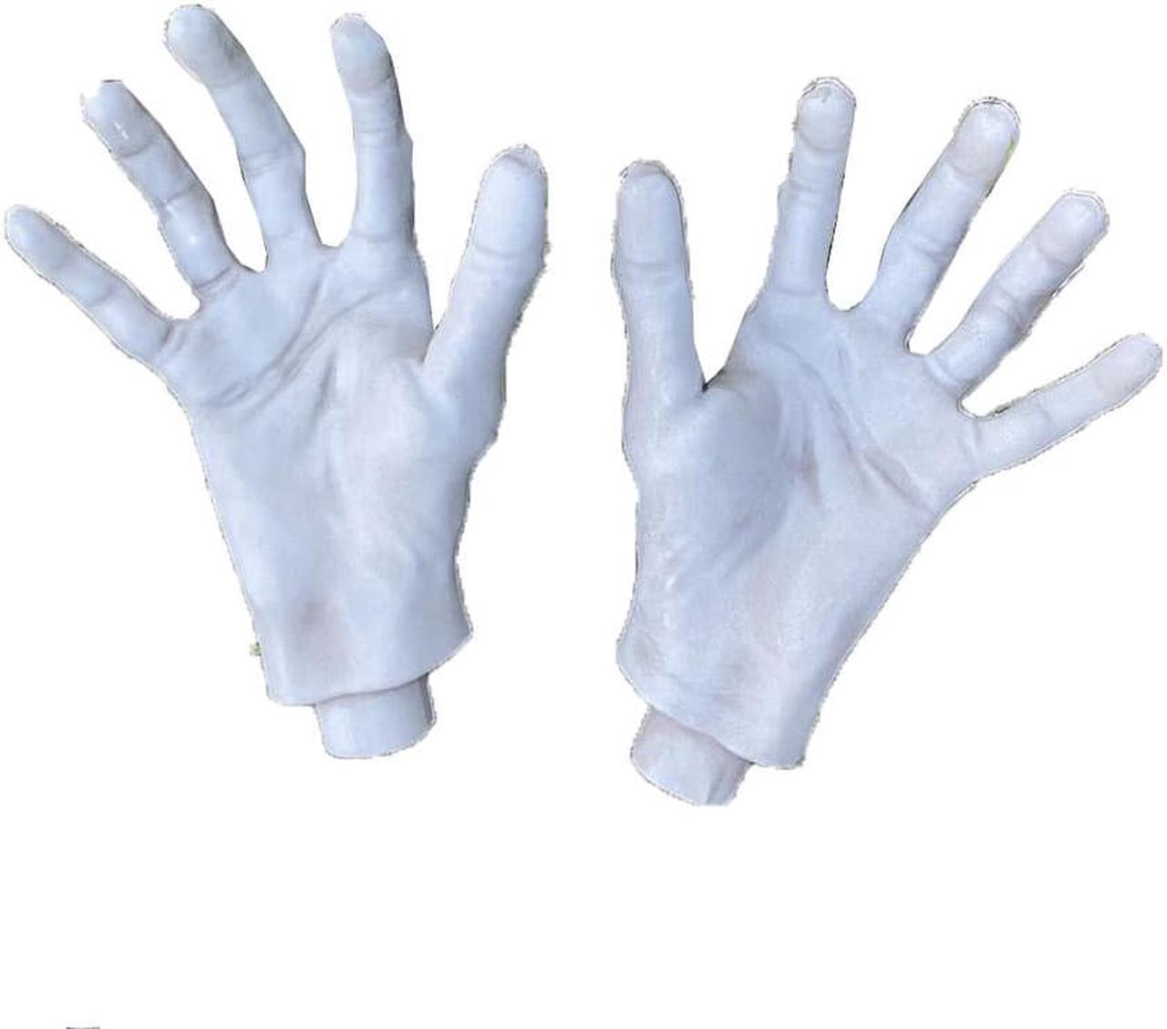 1 Pair Artificial Plastic Hands For Halloween Haunted House Decoration