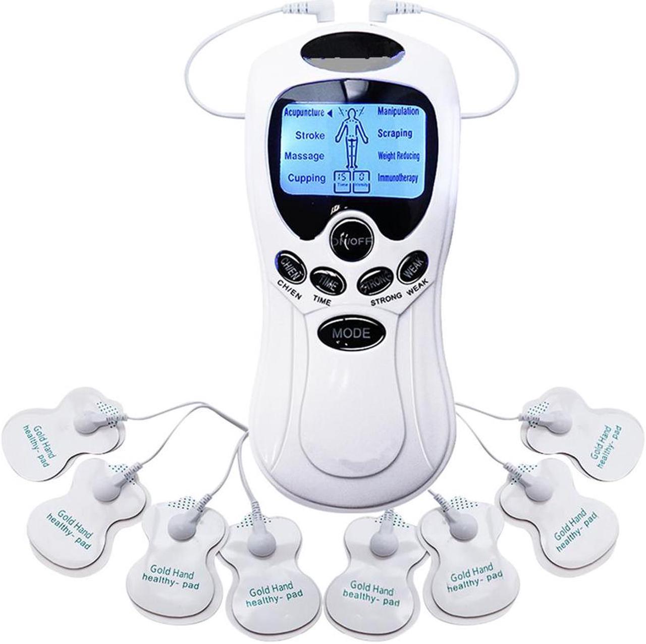 1x Electrical Muscle Relax Stimulator Massager Pain Relief Therapy Adult Machine