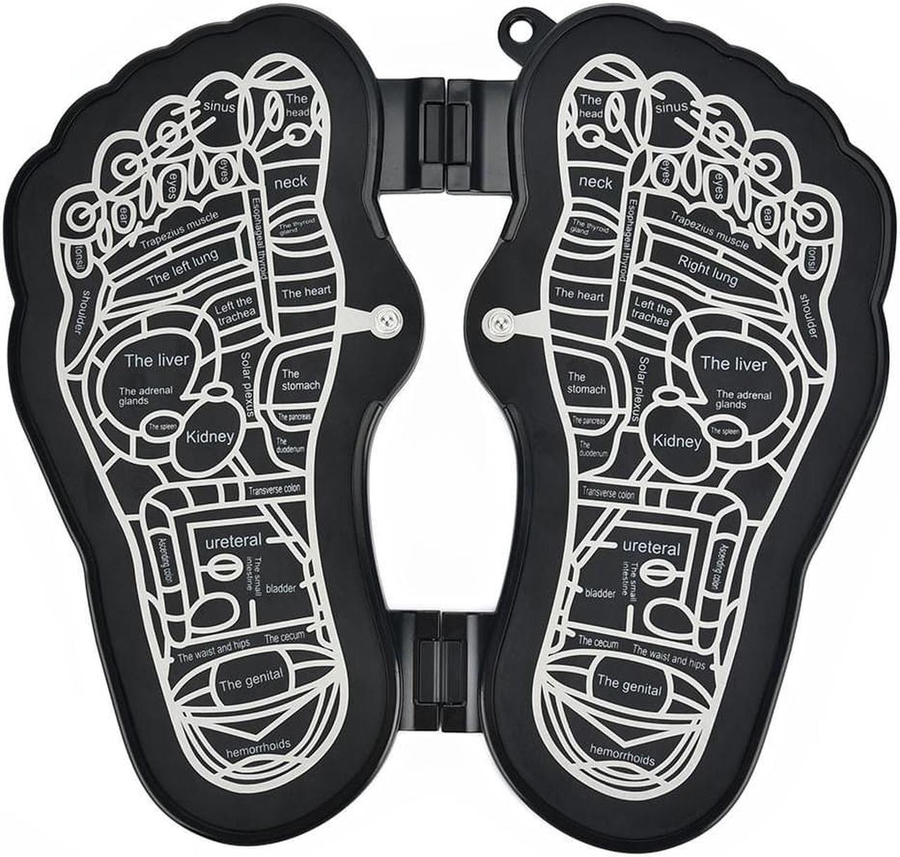 Electric Foot Massager Leg Reshaping Pad Feet Muscle Stimulator Mat Stock29X30cm