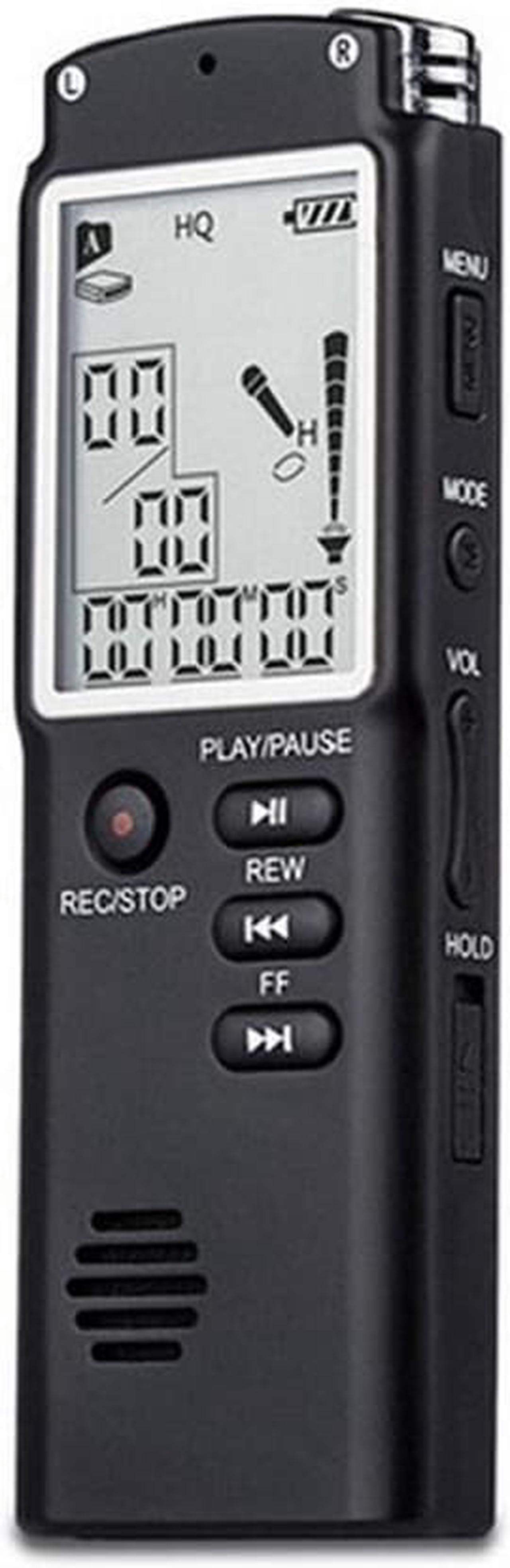 Acaigel 32G Voice Activated Mini Digital Sound Audio Recorder Dictaphone MP3 Player