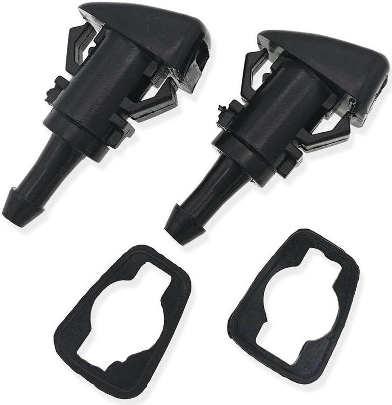 2Pcs Windshield Washer Nozzles For Chrysler 200 Dodge Avenger Challenger  ABS