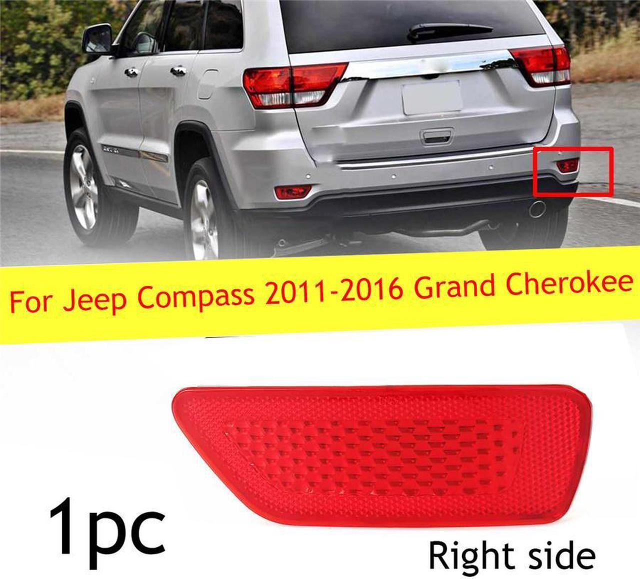 Paiying Rear Right Bumper Reflector Light Lamp For Jeep Compass 2011-2016 Grand Cherokee