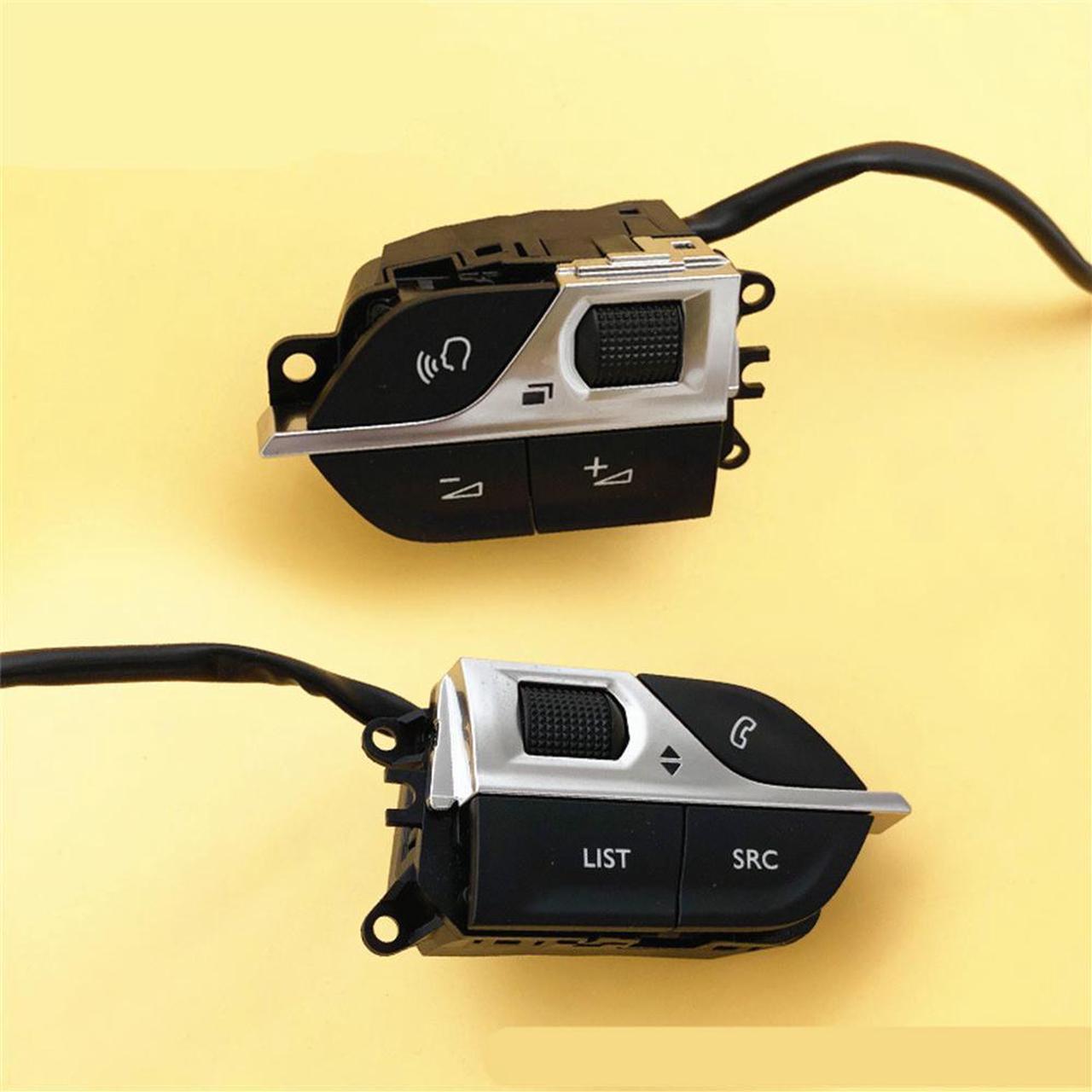 Alt view image 4 of 5 - Paiying Car Steering Wheel Multi-Function Switch Buttons For Peugeot 4008 5008 508L 2008
