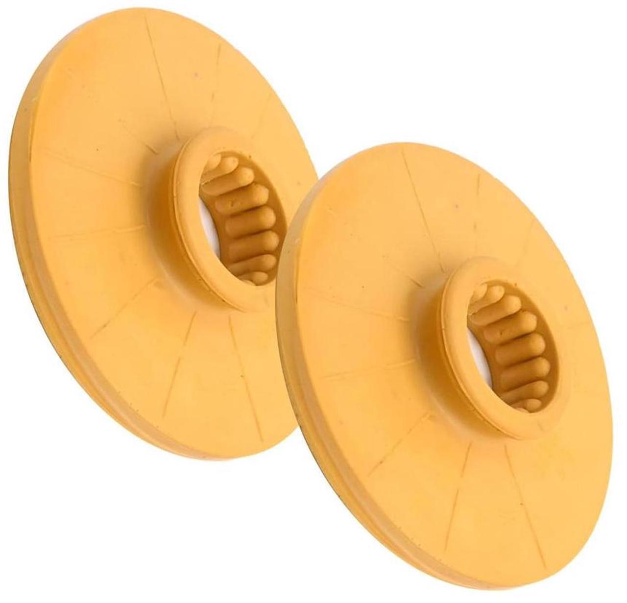 Alt view image 3 of 5 - Paiying 2 x Rear Coil Spring Insulator 13330714 For Chevy Impala Trax Buick Encore Regal