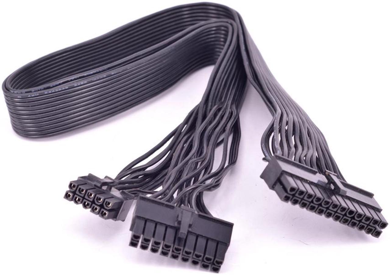 FOR Corsair SF 450 SF 600 SF750 SFX 80 PLUS 18 PIN 10 PIN TO 24 PIN POWER CABLE