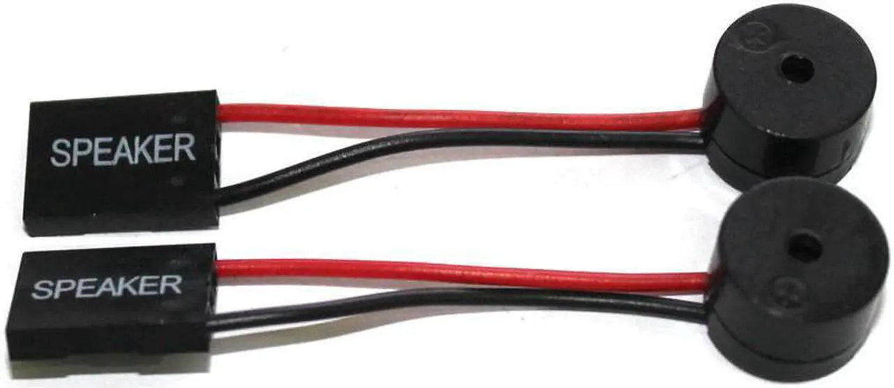 Alt view image 2 of 5 - 5 Pcs Speaker Cables Mini Plug Speaker For PC Interanal Computer Motherboard Speaker Mini Onboard Case Buzzer Board Beep Alarm Speaker Kit