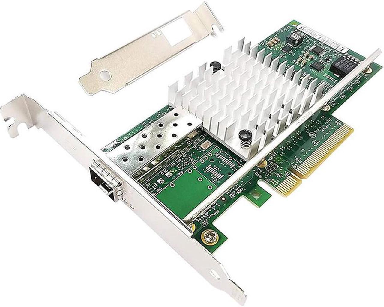 For 10-Gigabit Fiber Ethernet PCI-E X8 Single Port SFP+ Network Adapter X520-DA1 /E10G41BTDA