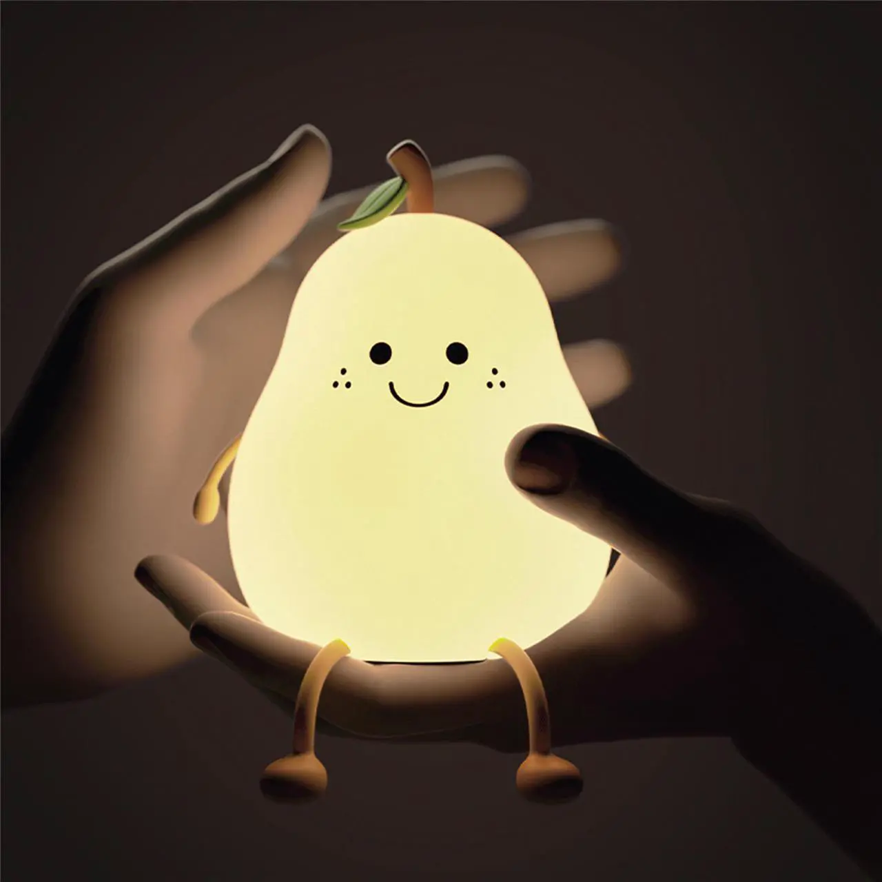 Alt view image 6 of 6 - Night Light, Automatic Sensor LED Night Light, Home Fairy Decor,  table lamp, reading Lamp mothers day gift, pear night light