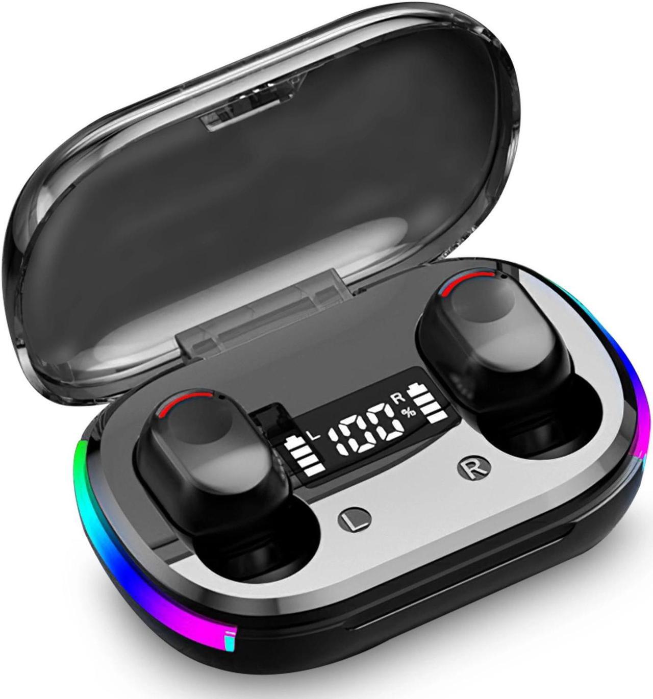 Alt view image 2 of 7 - Glorine Wireless V5.3 TWS Earbuds In-Ear Stereo Headset Earphone Earpiece With Microphone Magnetic Charging Dock For Driving Working Traveling Wireless Earbuds Bluetooth Headphones