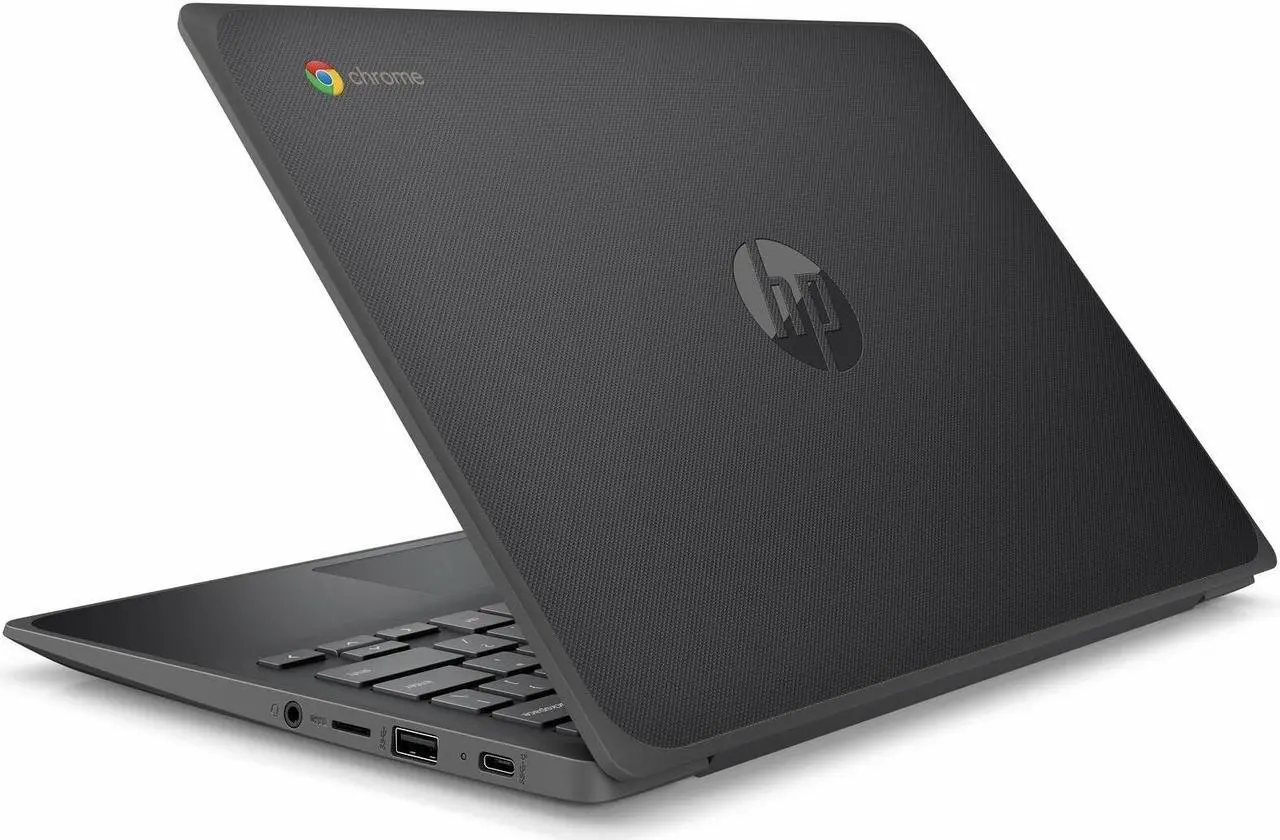 Alt view image 2 of 3 - HP Chromebook 11 G8 EE 11.6" 4GB 32GB eMMC Celeron® N4020 1.1GHz ChromeOS, Black
