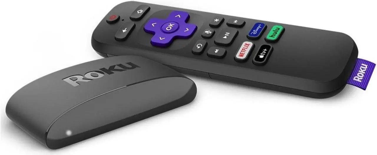 Alt view image 2 of 3 - Roku 3941RW Express 4K+ Streaming Player 4K/HD/HDR with Smooth Wi-Fi, Premium HDMI Cable, Voice Remote