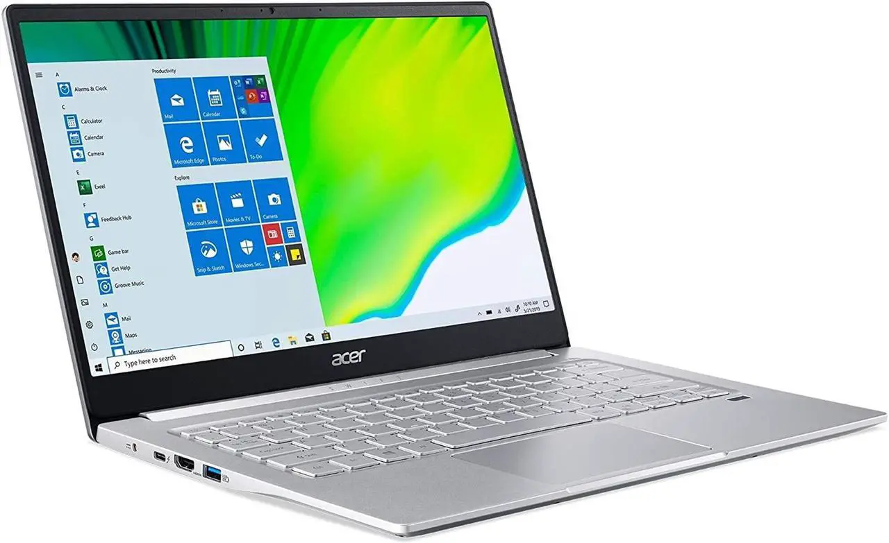 Alt view image 15 of 17 - Acer Swift 3 Intel Evo Thin & Light Laptop, 14" Full HD, Intel Core i7-1165G7, Intel Iris Xe Graphics, 8GB LPDDR4X, 256GB NVMe SSD, Wi-Fi 6, Fingerprint Reader, Back-lit KB, SF314-59-75QC Notebook PC
