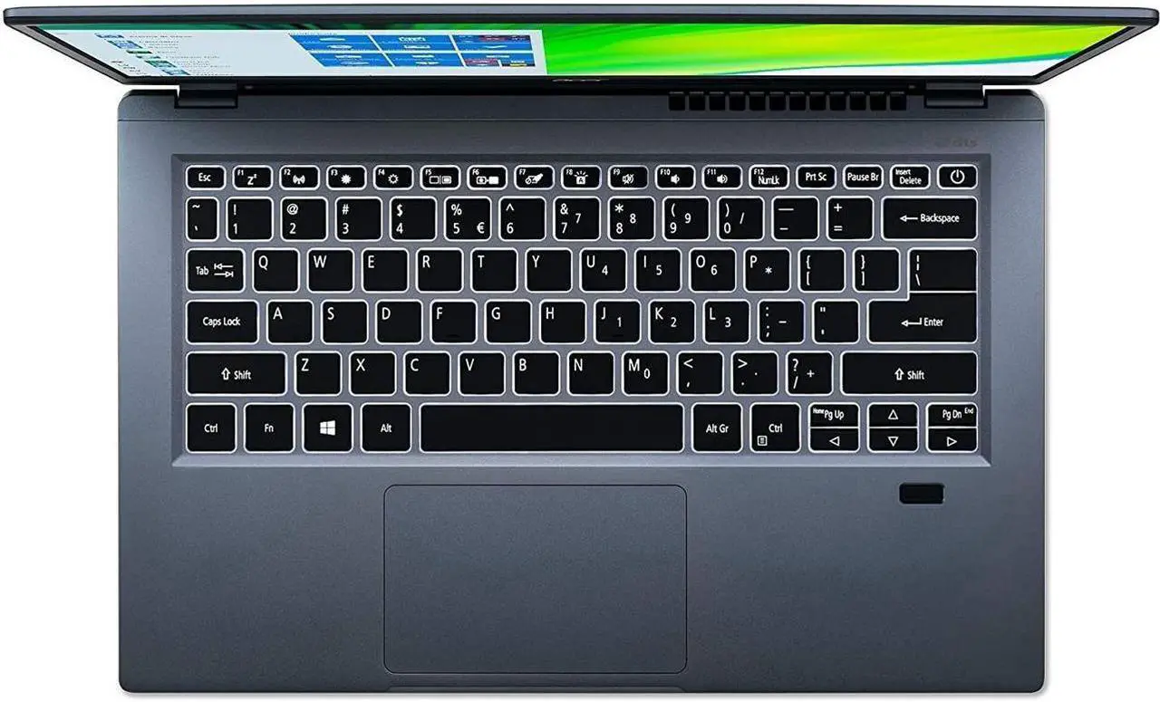Alt view image 11 of 11 - Acer Swift 3X Thin & Light Laptop, 14" Full HD, 11th Gen Intel Core i7-1165G7, Intel Iris Xe Max, 16GB LPDDR4X, 1TB NVMe SSD, Intel Wi-Fi 6, Fingerprint Reader, Back-lit Keyboard, SF314-510G-767Y