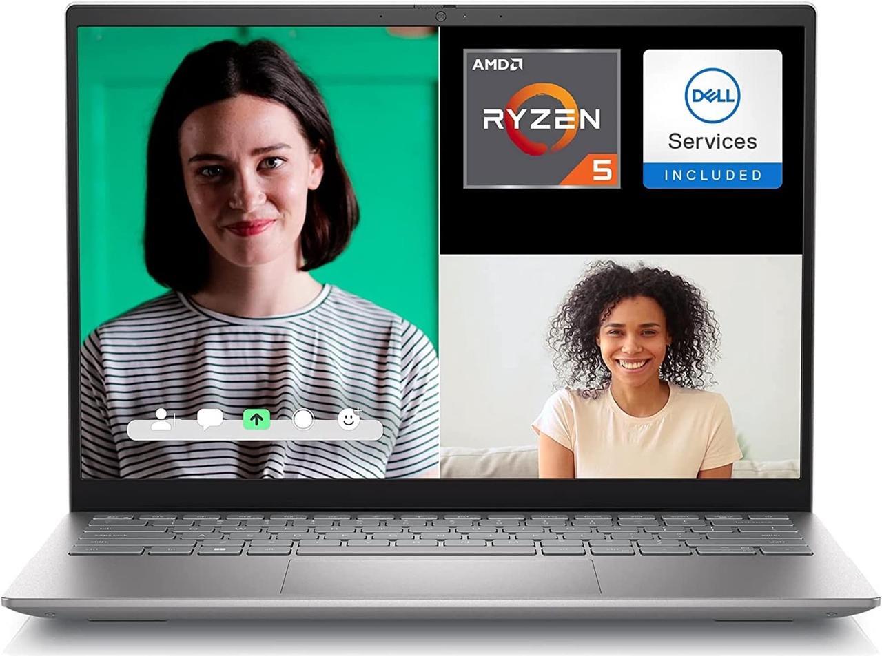Main image of Dell Outlet Inspiron 5425 14" 8GB 512GB SSD AMD Ryzen 5 5625U 4.3GHz WIN11H, Platinum Silver