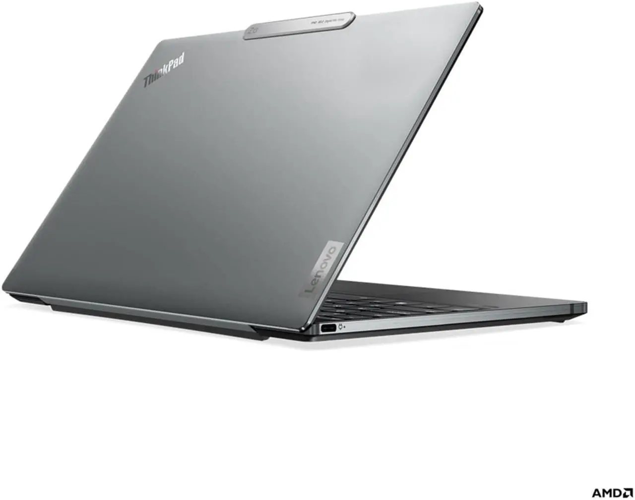 Alt view image 9 of 10 - Lenovo ThinkPad Z13 Gen 1 21D2001SUS 13.3" Notebook - WUXGA - 1920 x 1200 - AMD Ryzen 5 PRO 6650U Hexa-core (6 Core) 2.90 GHz - 16 GB Total RAM - 16 GB On-board Memory - 256 GB SSD - Arctic Gray, - OEM