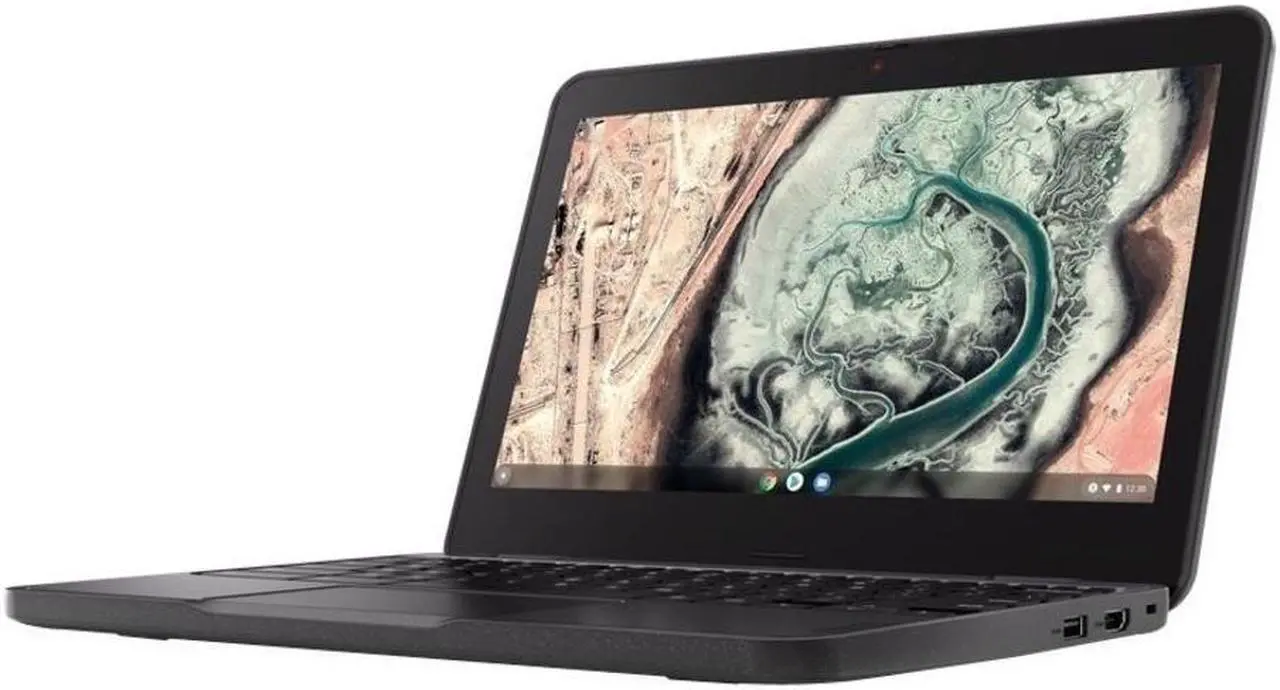 Alt view image 2 of 3 - Lenovo Chromebook 100e Gen 3 11.6" 4GB 32GB eMMC Celeron® N4500 1.10GHz ChromeOS, Gray