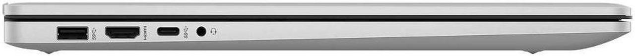 Alt view image 5 of 6 - HP 17t Laptop, 17.3" HD+ Touch Screen Intel core i7-1165G7 Intel Iris XE 16GB DDR4 RAM 1TB PCIe SSD Backlit Keyboard Windows 11 Pro Silver