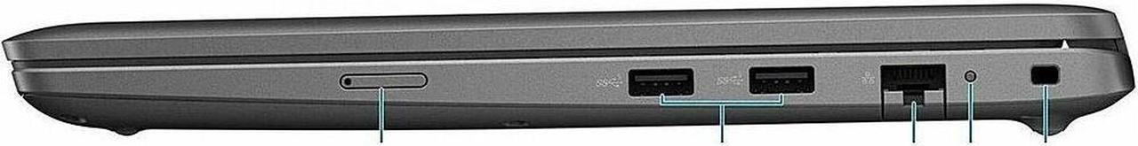 Alt view image 5 of 5 - Dell Latitude 3540 15.6"(1920 x 1080) FHD Notebook,Intel Core i5-1355UIntel Iris Xe Graphics,8 GB RAM;512 GB SSD,Windows 11 Pro,Grey