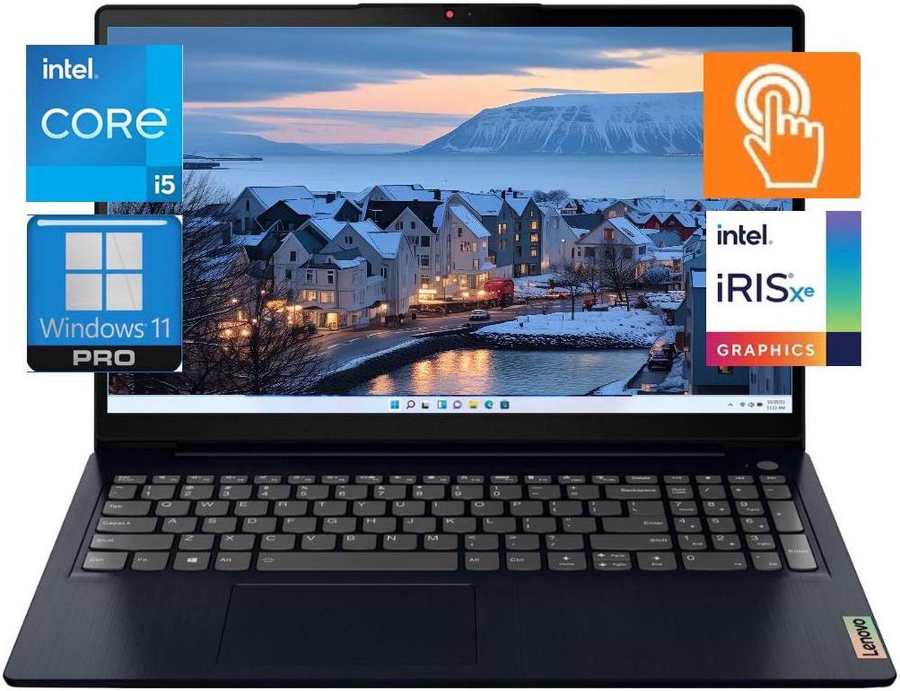 Main image of Lenovo IdeaPad 3i 11th i5 Laptop,15.6" FHD Touch,Intel Core i5-1155G7 Processor,WiFi 6 and Bluetooth 5.2,36 GB RAM|2 TB SSD,Windows 11 Pro,Abyss Blue