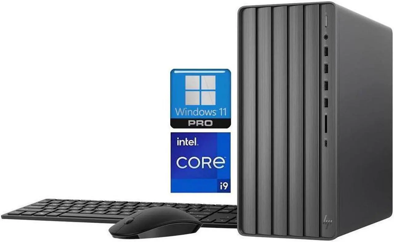 Main image of HP Envy TE01-4000 Desktop,Intel Core i9-14900K Processor(up to 5.8GHz),Wi-Fi6 and Bluetooth5.3,long batery life, 64 GB RAM,2 TB SSD+4 TB HDD,Windows 11 Pro