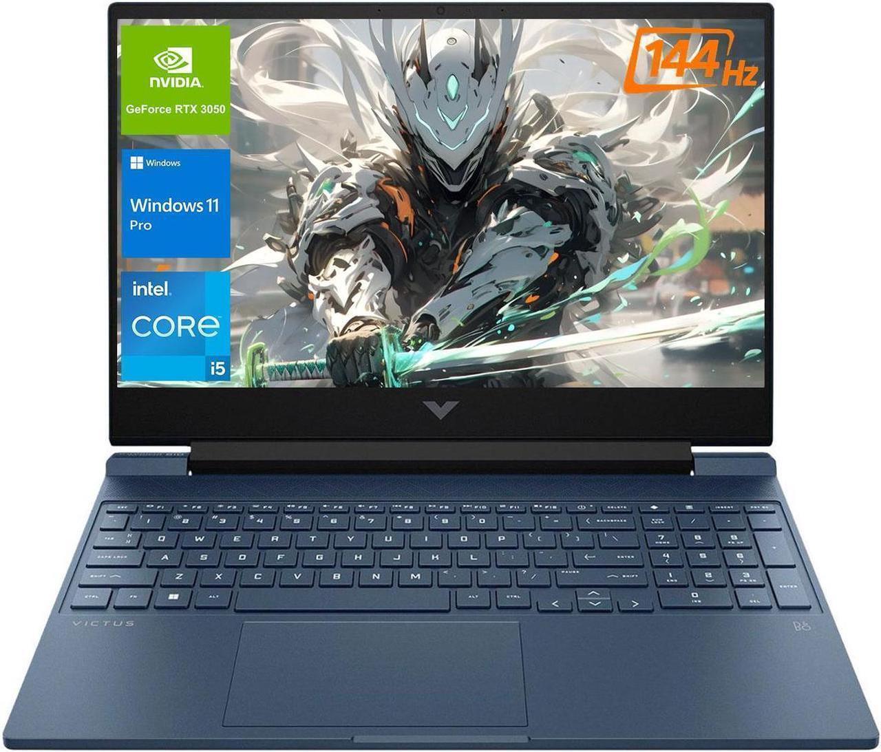 Main image of HP Victus Gaming Laptop,15.6 FHD(1920 x 1080),Intel Core i5-12450H,NVIDIA GeForce RTX 3050 GDR6 Graphics,64 GB RAM,1 TB SSD,Windows 11 Pro,Blue