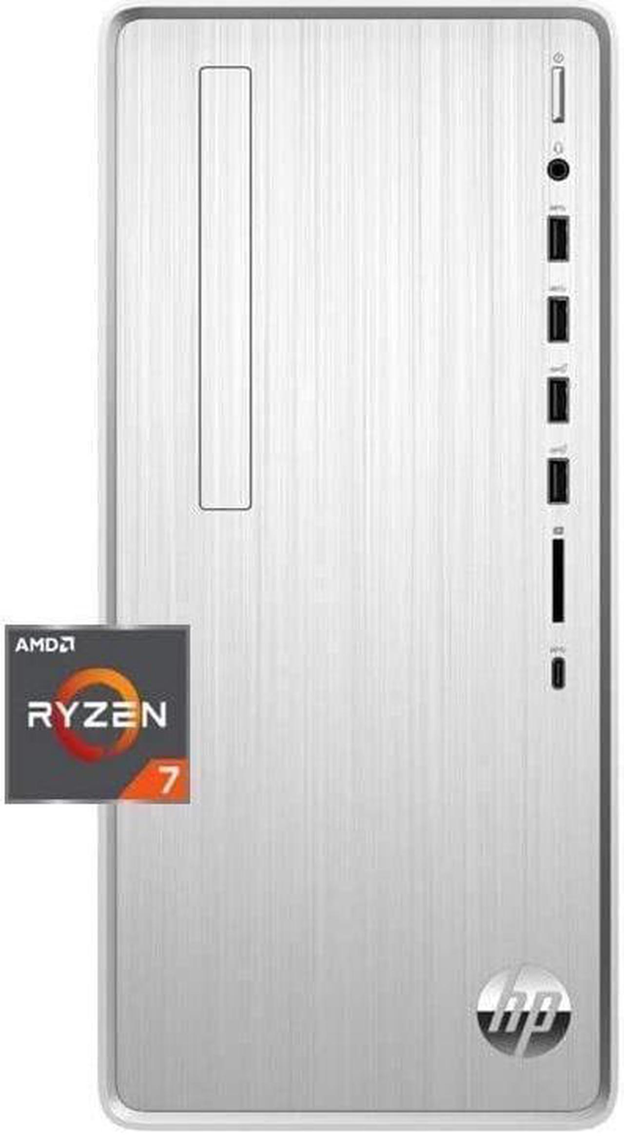 Main image of HP Pavilion TP01 Desktop PC,AMD Ryzen 7 5700G(Beats i9-10900),64 GB RAM,1 TB SSD+ 2 TB HDD,AMD Radeon Graphics,WiFi 5 and Bluetooth 4.2,Win 11 Pro