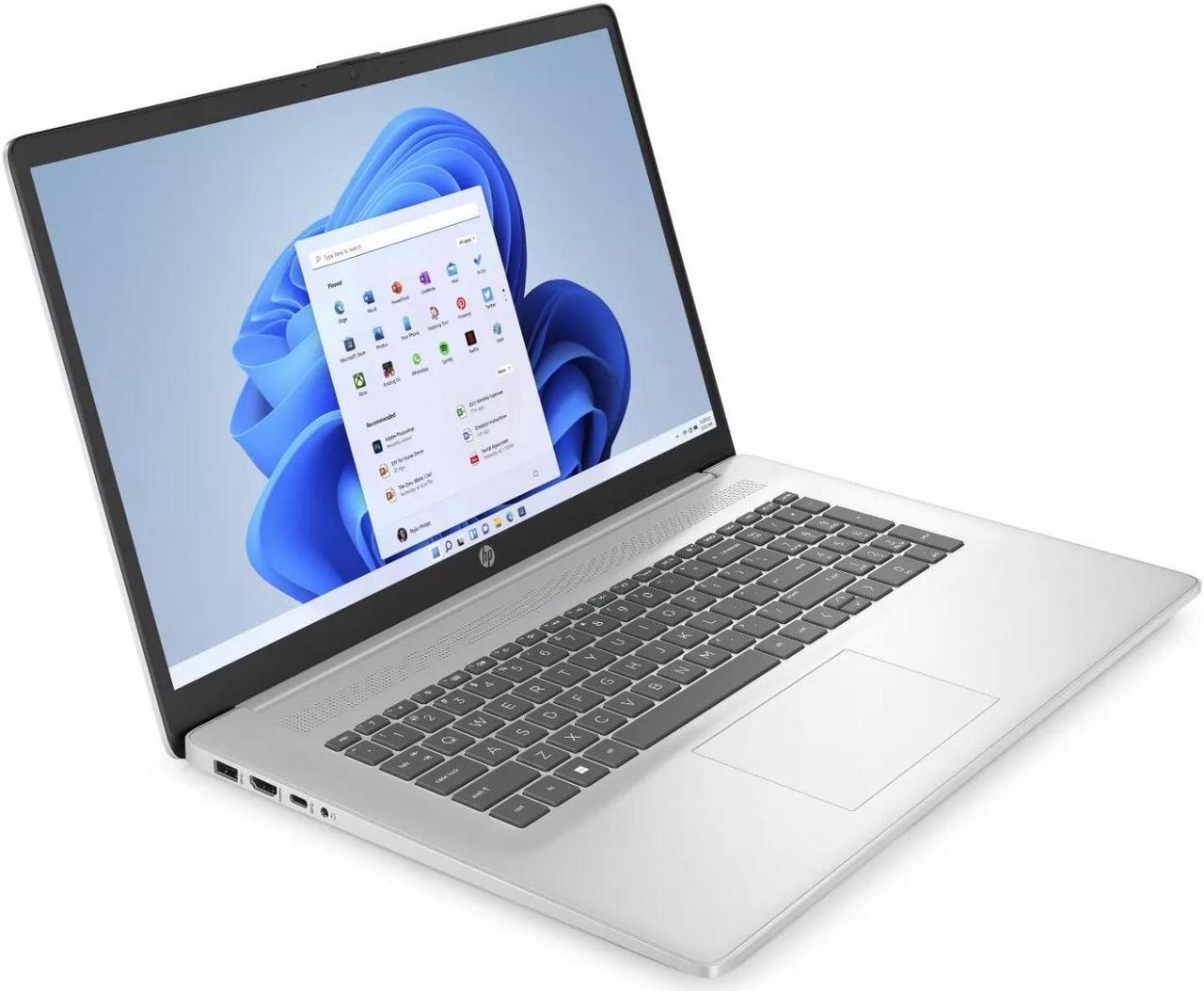 Alt view image 2 of 6 - HP 17.3 FHD Ryzen 5 7430U Laptop,16 GB RAM,1 TB PCIe SSD,Windows 11 Pro