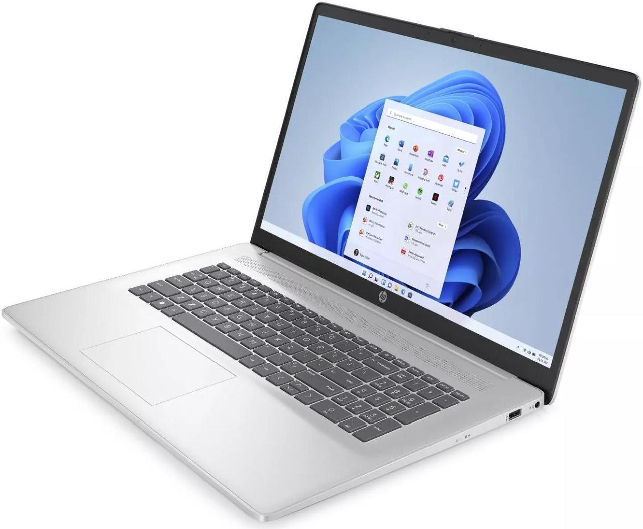Alt view image 3 of 6 - HP 17.3 FHD Ryzen 5 7430U Laptop,16 GB RAM,1 TB PCIe SSD,Windows 11 Pro