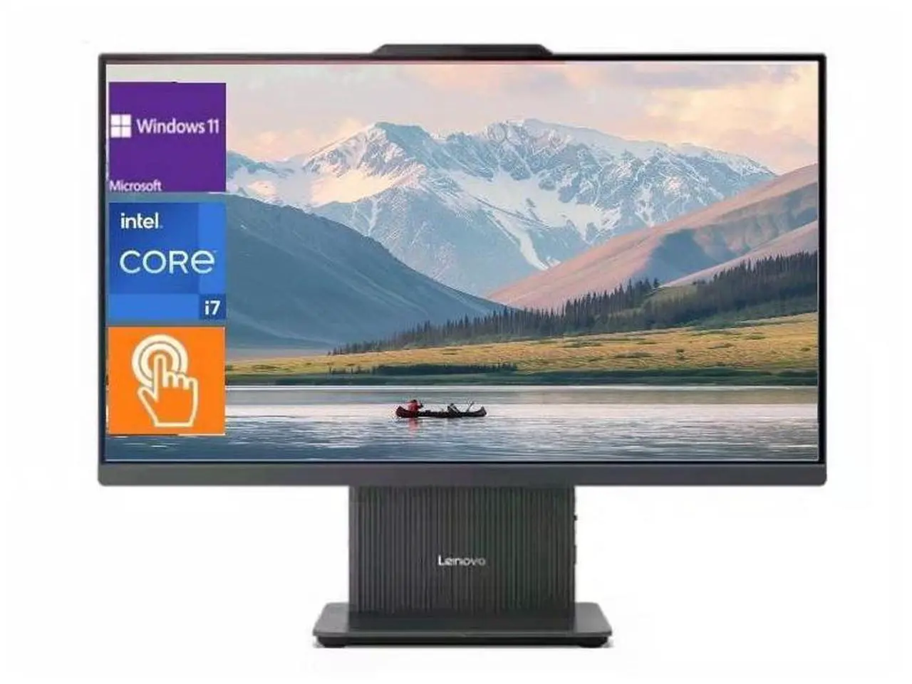 Main image of Lenovo IdeaCentre All-in-one Desktop,27" FHD Touch,Intel Core i7-13620H,Wireless Charging Base,32GB RAM,2 TB SSD,Windows 11 Home