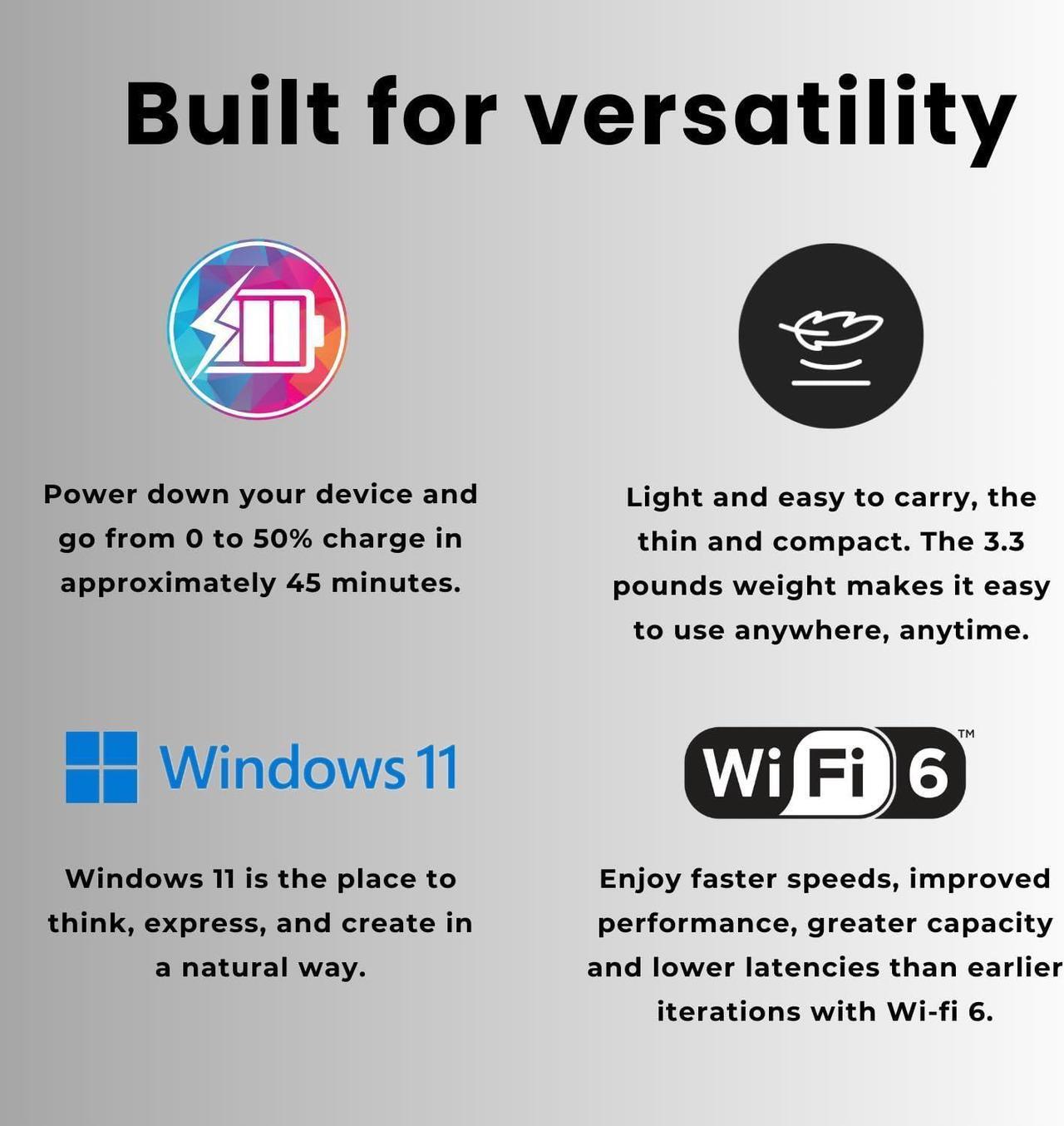 Alt view image 4 of 5 - HP 255 G10 15.6" FHD Business Laptop,AMD Ryzen 7 7730U,16GB RAM,1TB PCIe SSD,Numeric Keypad,Webcam,Wi-Fi 6,Windows 11 Pro,Black
