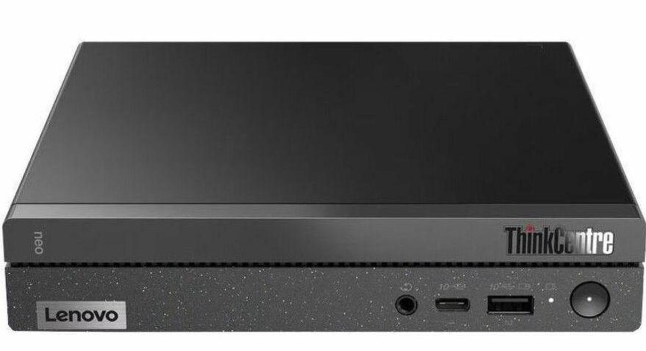 Alt view image 4 of 5 - Lenovo ThinkCentre Neo 50q Gen 4 12LN000BUS Tiny Desktop - Intel Core i5-13420H - 16GB RAM - 512GB SSD - Win 11 Pro - Black