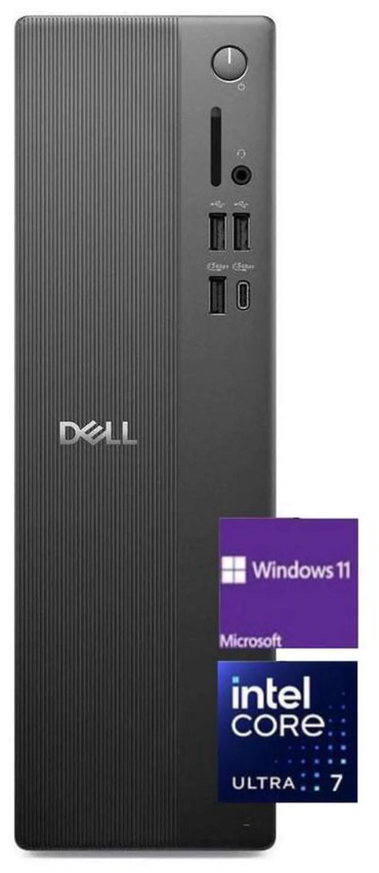 Main image of Dell Ecs1250 Slim Desktop - Intel Core Ultra 7 265 Processor - Intel UHD Graphics - 16 GB DDR5 RAM,1 TB PCIe SSD - Windows 11 Pro
