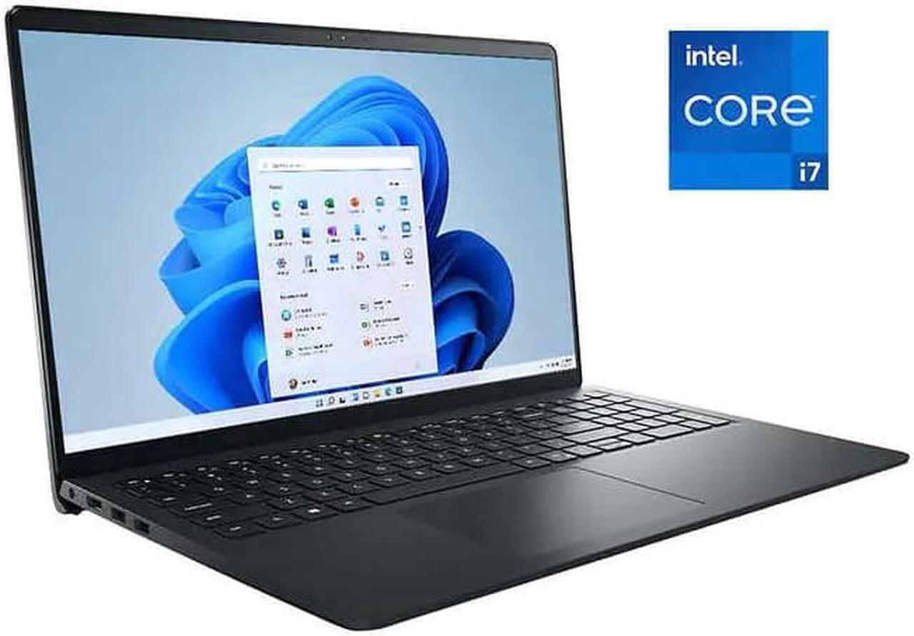 Main image of Dell Inspiron 15 15.6" Full HD Touchscreen Intel Iris Xe Graphics Intel core 12th Gen i7-1255U 32GB DDR4 2TB SSD Windows 11 Pro Black