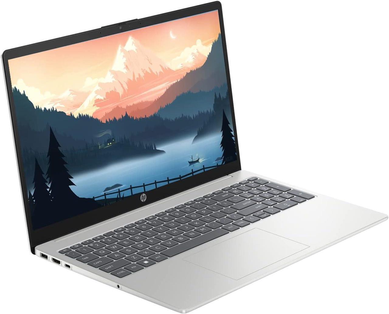 Alt view image 3 of 4 - HP 15.6" Full HD Laptop, Intel Core i7-1355U,Backlit keyboard,16GB RAM,2TB SSD, Windows 11 Pro, Natural Silver