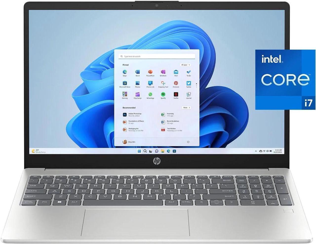 Main image of HP Pavilion Laptop 15.6" Full HD 1920 x 1080 Intel Core i7-1195G7 Intel Iris Xe Graphics 32GB DDR4 3200 MHz RAM 1TB PCIe NVMe M.2 SSD Backlit Keyboard Windows 11 Home Silver